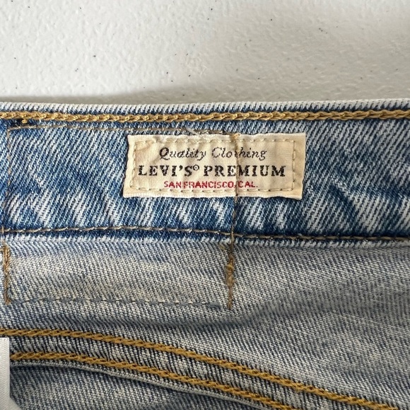 Levi’s premium version 501 blue jeans button closure 28 - Picture 3 of 6